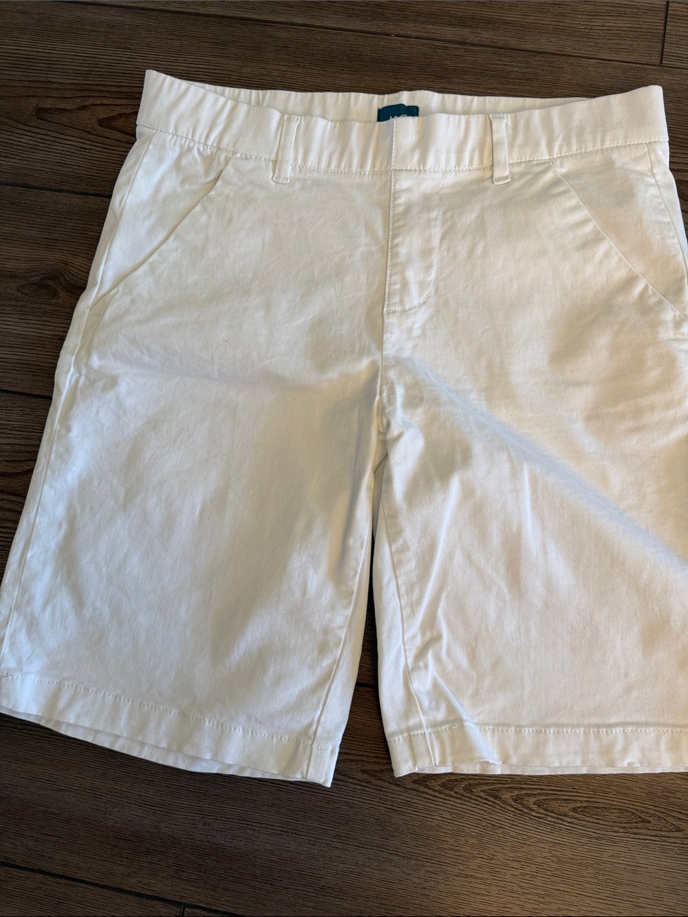 JAG Women's White Casual Stretch Shorts